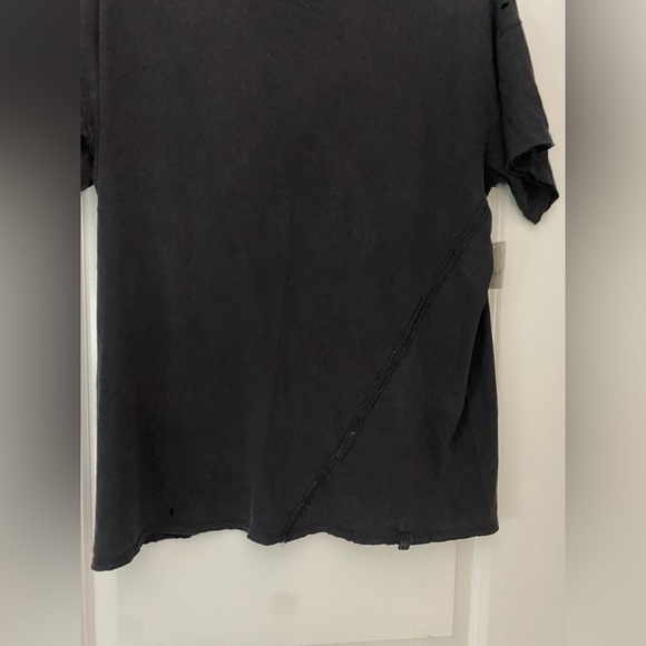 NWT Free People Dani Tee in Black Size Medium - Picture 9 of 9
